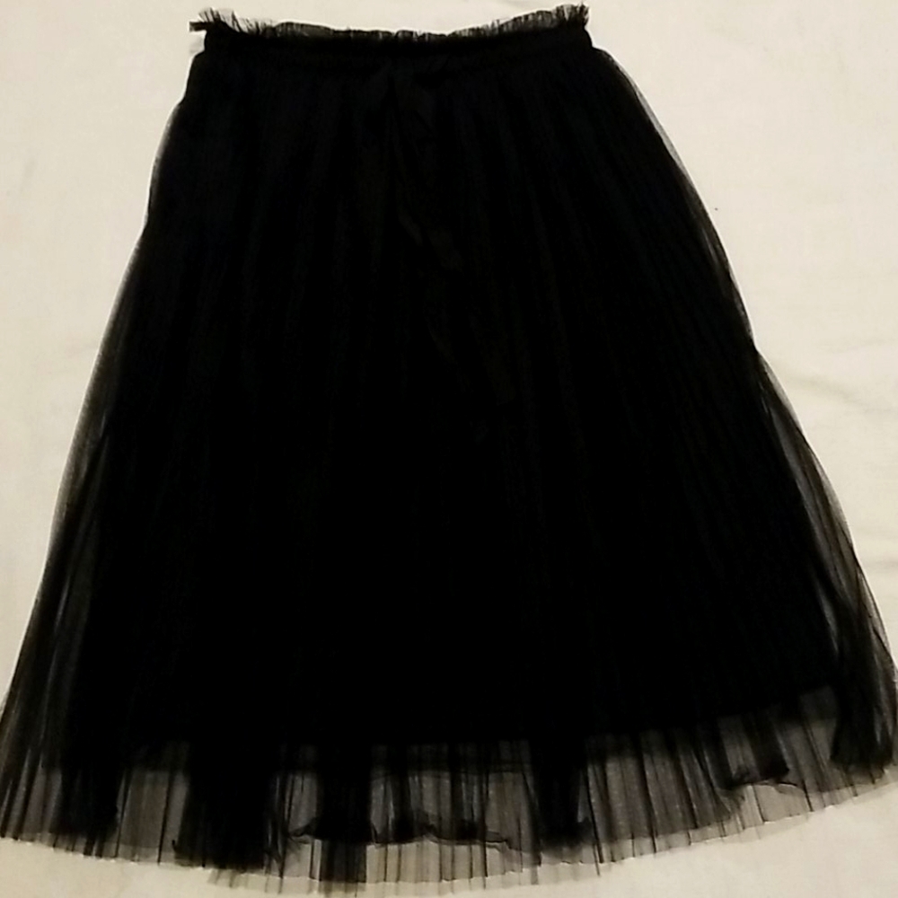 Black Tulle Skirt